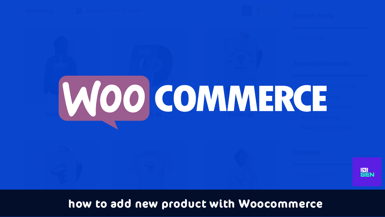 شرح اضافة منتج جديد بنظام Woocommerce